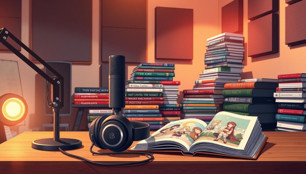 Audiobook narration and production